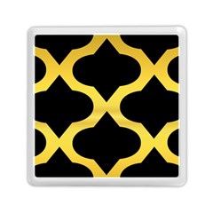 Seamless Gold Pattern Memory Card Reader (square) 