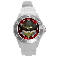 Illustration Drawing Vector Color Round Plastic Sport Watch (l) by Amaryn4rt