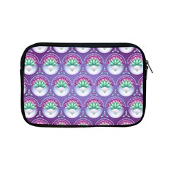 Background Floral Pattern Purple Apple Ipad Mini Zipper Cases by Amaryn4rt