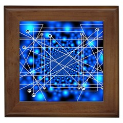 Network Connection Structure Knot Framed Tiles by Amaryn4rt