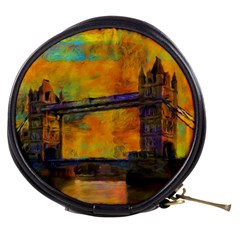 London Tower Abstract Bridge Mini Makeup Bags by Amaryn4rt