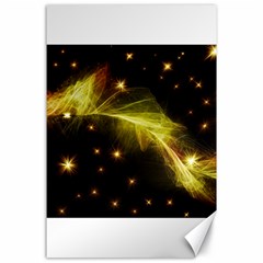 Particles Vibration Line Wave Canvas 24  X 36  by Amaryn4rt