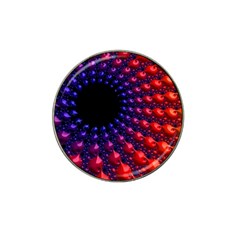 Fractal Mathematics Abstract Hat Clip Ball Marker by Amaryn4rt