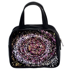 Mosaic Colorful Abstract Circular Classic Handbags (2 Sides) by Amaryn4rt