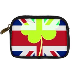 Irish British Shamrock United Kingdom Ireland Funny St  Patrick Flag Digital Camera Cases by yoursparklingshop