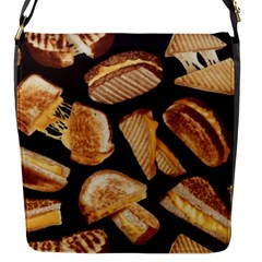 Delicious Snacks  Flap Messenger Bag (s) by Brittlevirginclothing