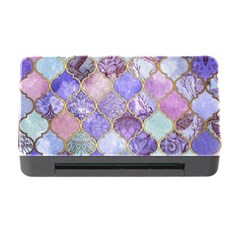 Blue Moroccan Mosaic Memory Card Reader With Cf by Brittlevirginclothing