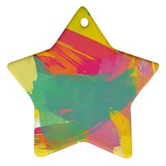 Paint Brush Ornament (star) by Brittlevirginclothing