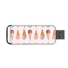 Cute Ice Cream Portable Usb Flash (one Side) by Brittlevirginclothing