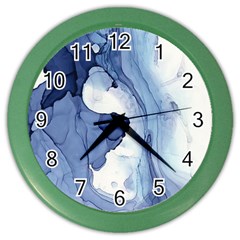 Paint In Water Color Wall Clocks by Brittlevirginclothing