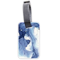 Paint In Water Luggage Tags (two Sides) by Brittlevirginclothing