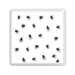 Flies Memory Card Reader (square)  by Valentinaart