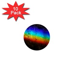 Rainbow Color Prism Colors 1  Mini Buttons (10 Pack)  by Amaryn4rt