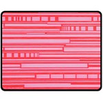 Index Red Pink Fleece Blanket (Medium) 