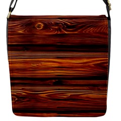 Old Wood Flap Messenger Bag (s) by Brittlevirginclothing