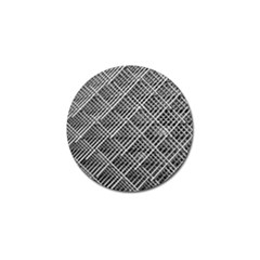 Grid Wire Mesh Stainless Rods Rods Raster Golf Ball Marker by Amaryn4rt