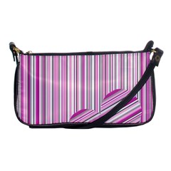 Pink Love Pattern Shoulder Clutch Bags by Valentinaart