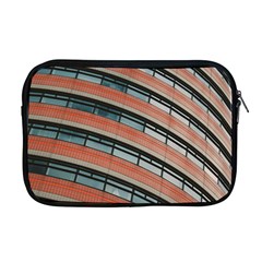 Architecture Building Glass Pattern Apple Macbook Pro 17  Zipper Case by Amaryn4rt