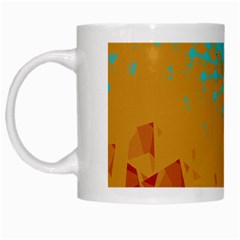 Bluesunfractal White Mugs by digitaldivadesigns