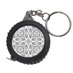 Mandala Line Art Black And White Measuring Tapes