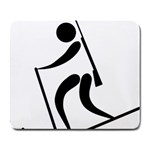 Biathlon Pictogram Large Mousepads