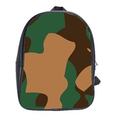 Military Camouflage School Bags (xl) 