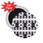 Pattern Background Texture Black 2.25  Magnets (100 pack) 