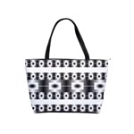 Pattern Background Texture Black Shoulder Handbags