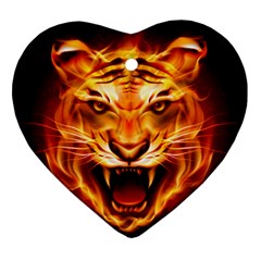 Tiger Ornament (heart)