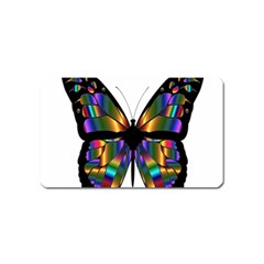 Abstract Animal Art Butterfly Magnet (name Card)