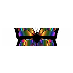 Abstract Animal Art Butterfly Satin Scarf (oblong)