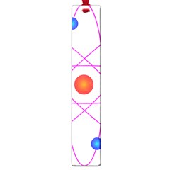 Atom Model Vector Clipart Large Book Marks by Nexatart