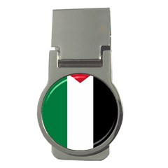 Palestine Flag Money Clips (round)  by Nexatart