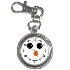 Happy Face With Orange Nose Vector File Key Chain Watches