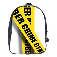 Internet Crime Cyber Criminal School Bags (xl)  by Nexatart