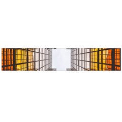 Architecture Facade Buildings Windows Flano Scarf (large) by Nexatart