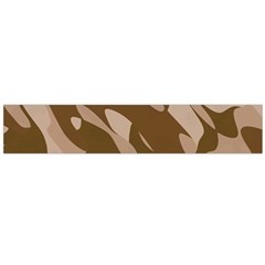 Background For Scrapbooking Or Other Beige And Brown Camouflage Patterns Flano Scarf (large) by Nexatart