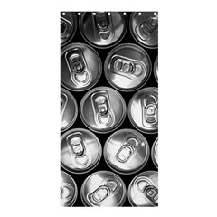 Black And White Doses Cans Fuzzy Drinks Shower Curtain 36  X 72  (stall)  by Nexatart