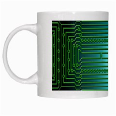 Board Conductors Circuits White Mugs