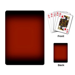 Brown Gradient Frame Playing Card by Nexatart