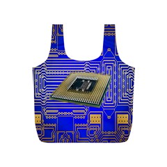 Processor Cpu Board Circuits Full Print Recycle Bags (s)  by Nexatart