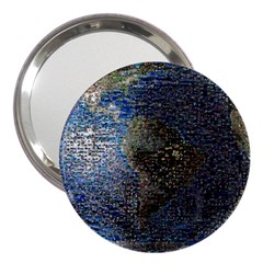 World Mosaic 3  Handbag Mirrors by Nexatart