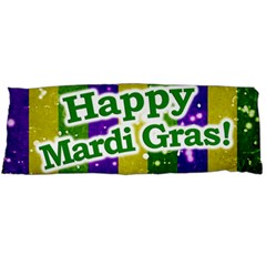 Happy Mardi Gras Poster Body Pillow Case (dakimakura) by dflcprints