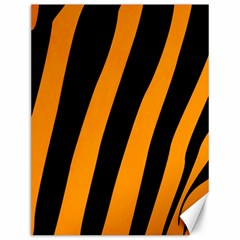 Tiger Pattern Canvas 12  X 16  