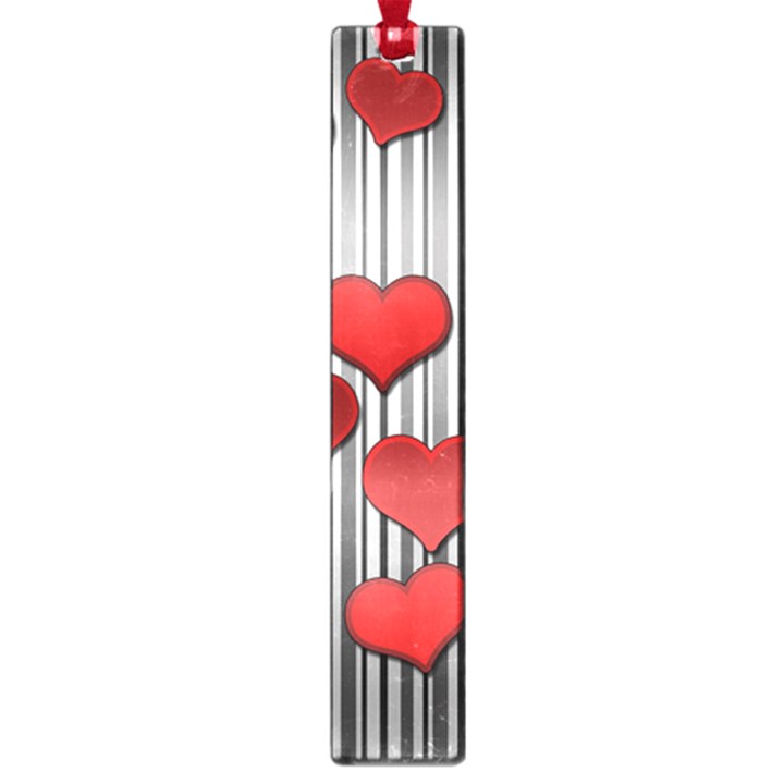 Valentines day pattern Large Book Marks