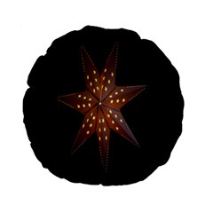 Star Light Decoration Atmosphere Standard 15  Premium Flano Round Cushions