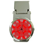 Geometric Circles Seamless Pattern Money Clip Watches