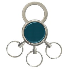 Blue Texture 3-ring Key Chains by Valentinaart