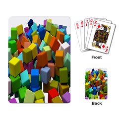 Cubes Assorted Random Toys Playing Card