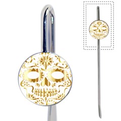 Sugar Skull Bones Calavera Ornate Book Mark